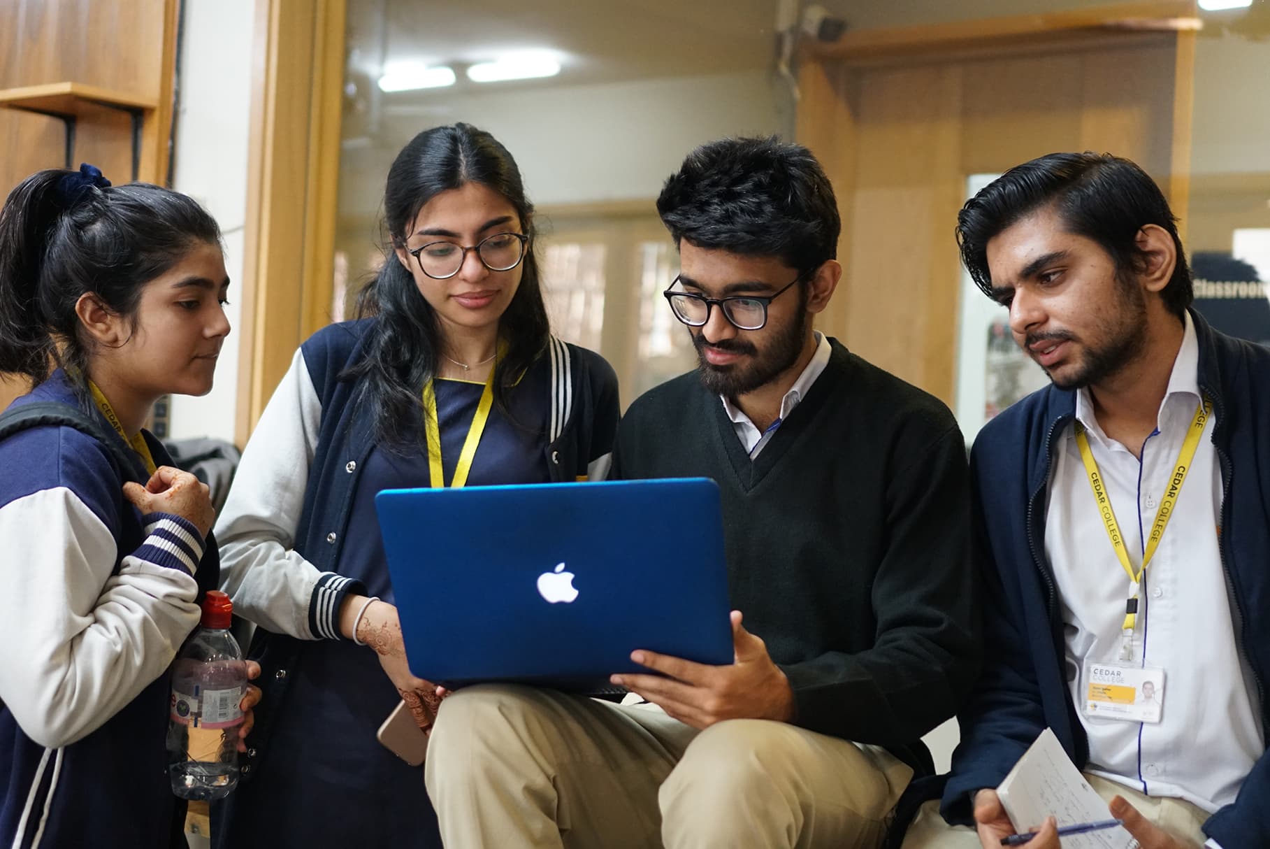 Student consultation session